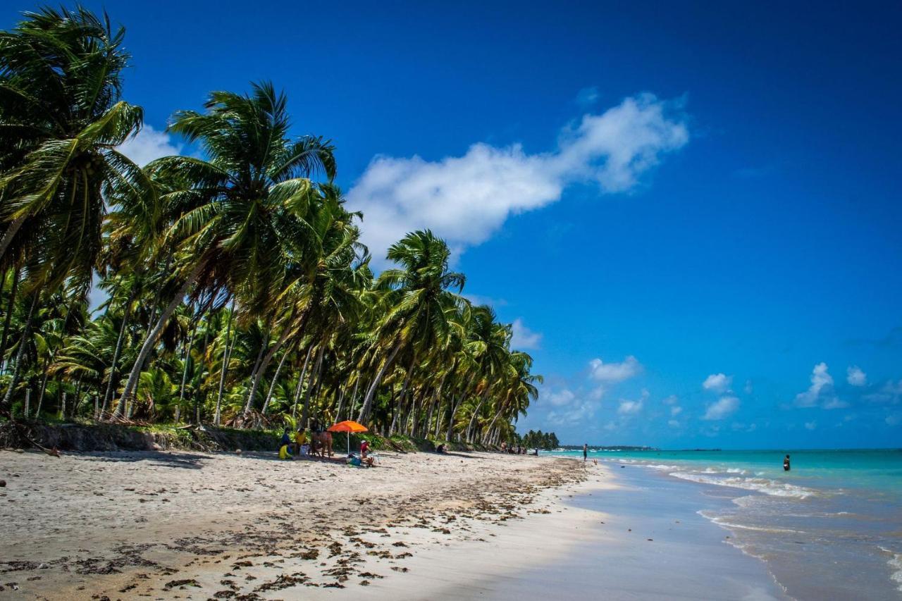 Casa Mare Mansa Na Praia De Peroba, Maragogi Bagian luar foto