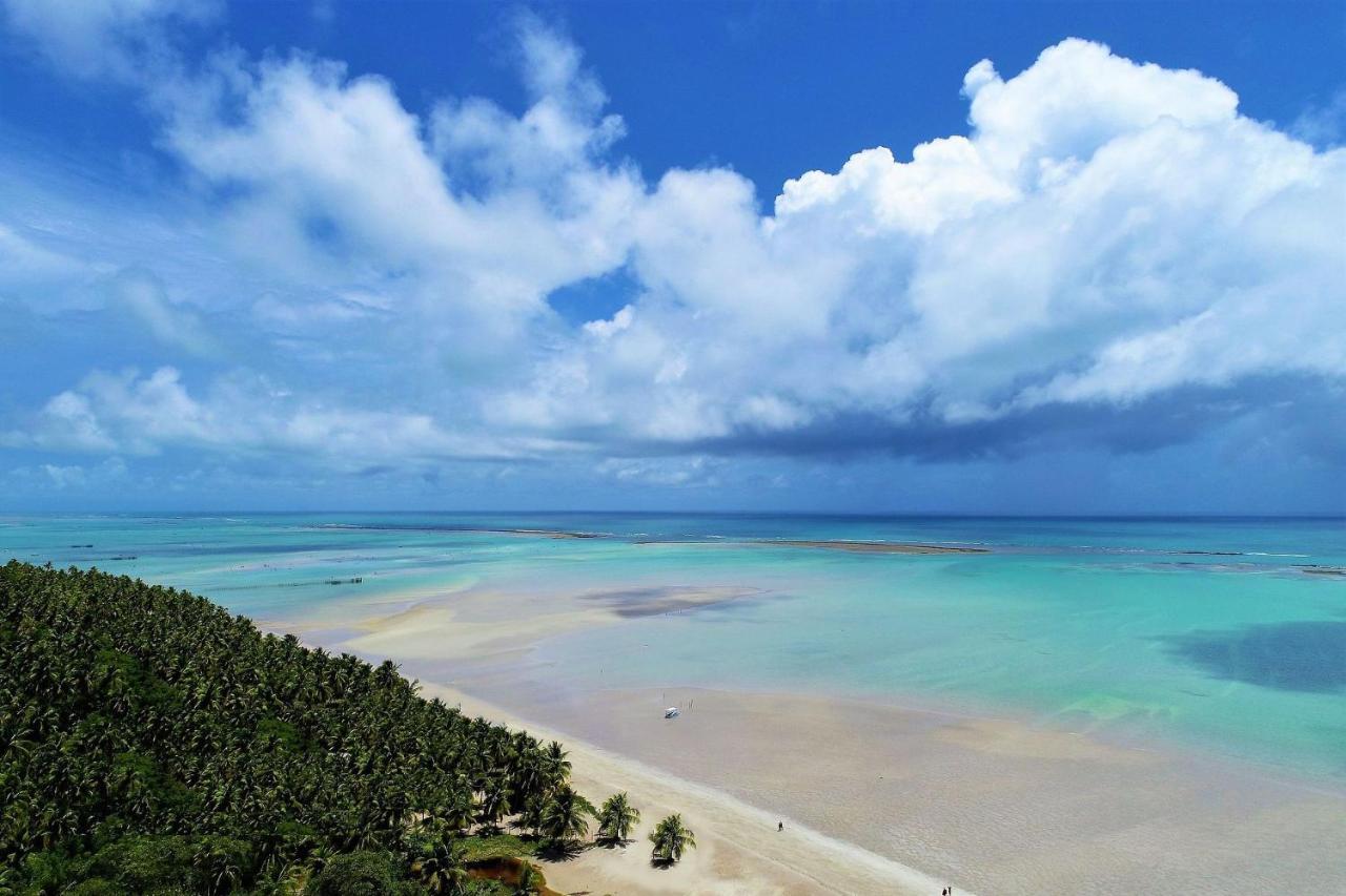 Casa Mare Mansa Na Praia De Peroba, Maragogi Bagian luar foto